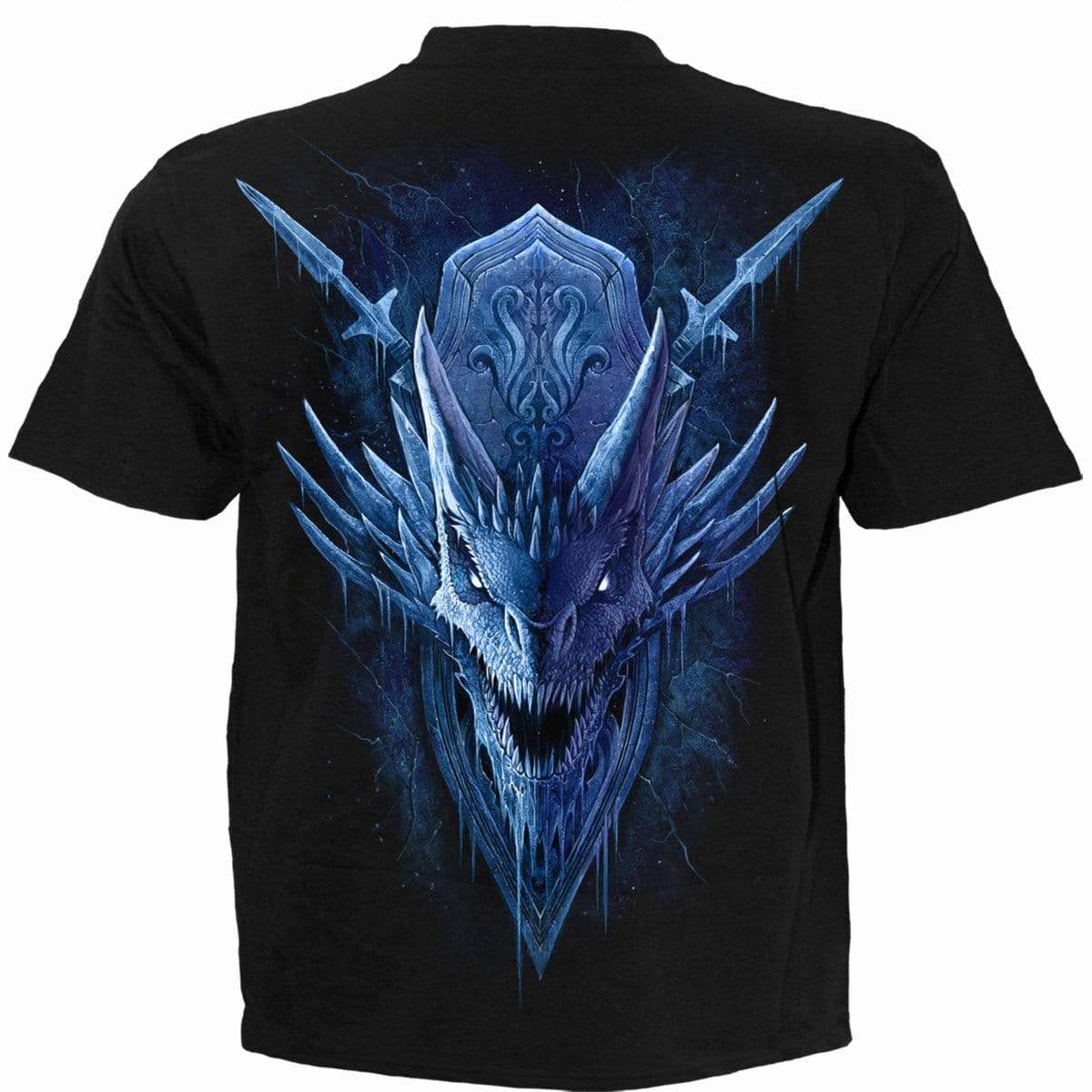 ICE DRAGON - T-Shirt Black