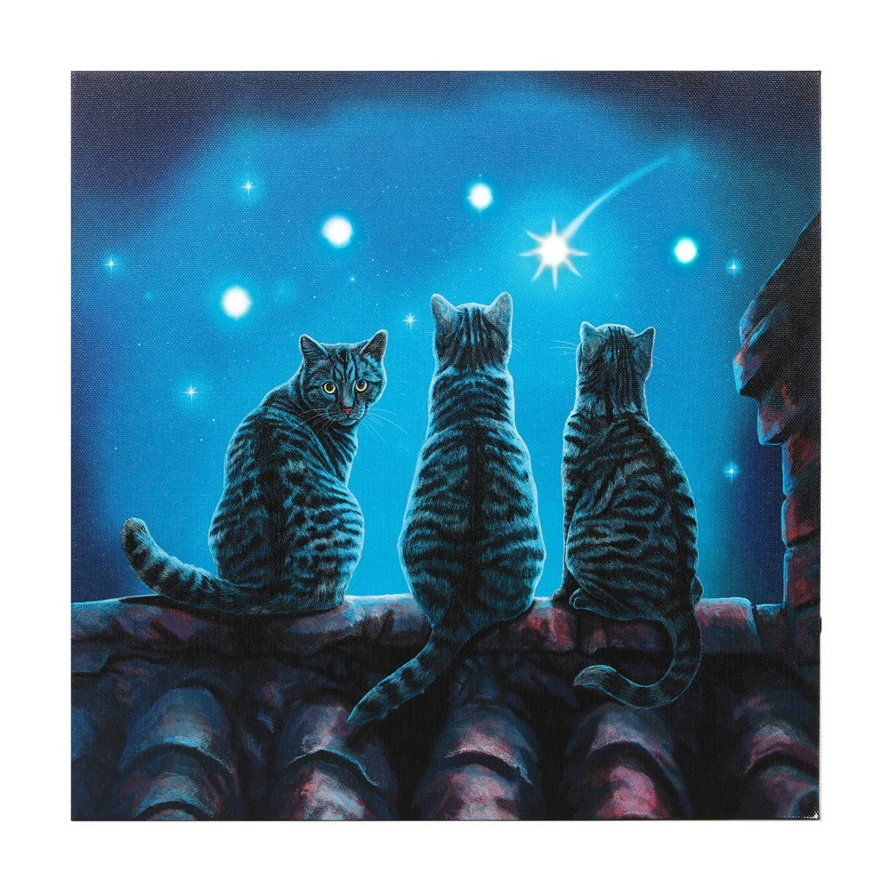 Wish Upon A Star by Lisa Parker, Light Up Canvas Print