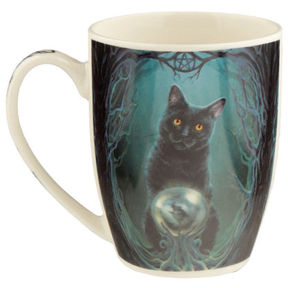 Lisa Parker Rise of the Witches Cat Porcelain Mug