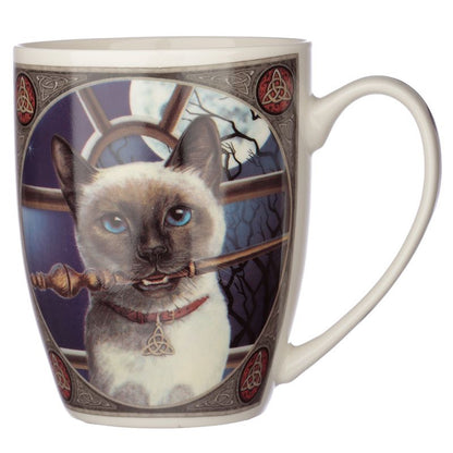 Lisa Parker Hocus Pocus Cat Porcelain Mug