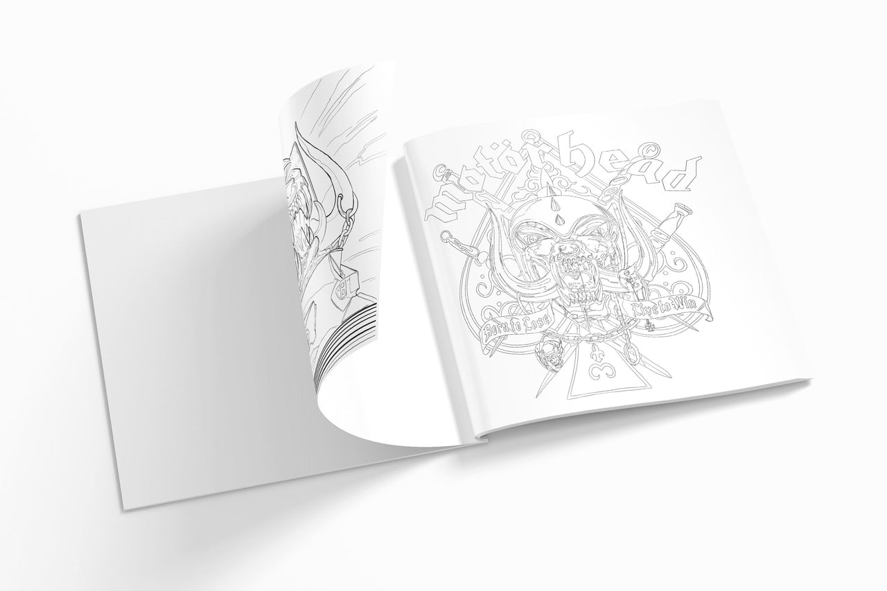 THE OFFICIAL MOTORHEAD COLORING BOOK