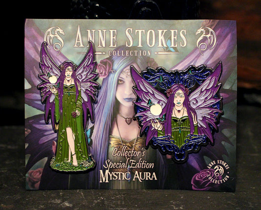 Mystic Aura van Anne Stokes, speciale editie pinset voor verzamelaars