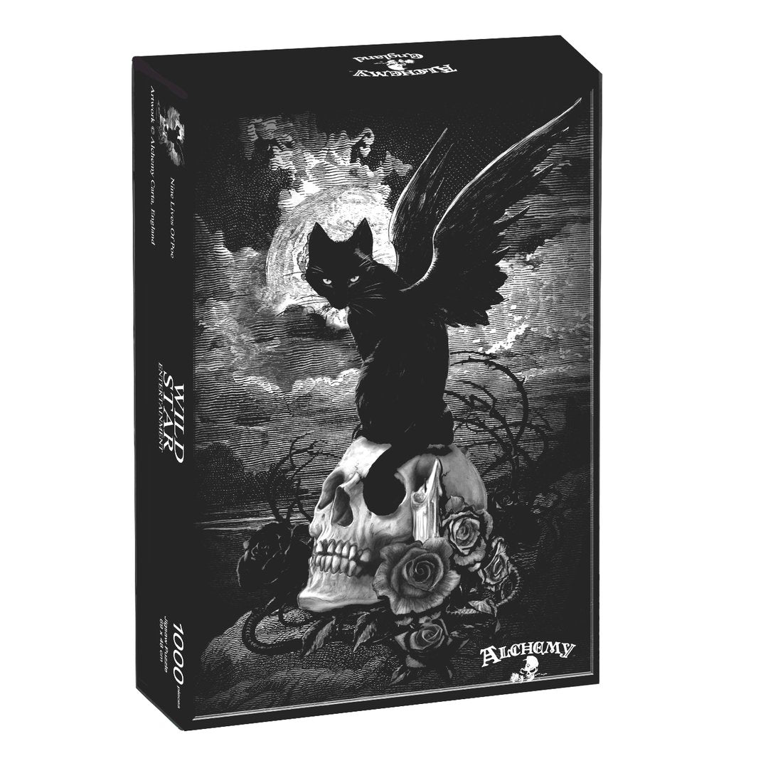 Nine lives of Poe by Alchemy Gothic, 1000 Piece Puzzle
