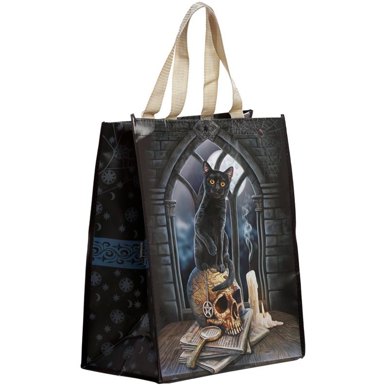 Lisa Parker Spirits of Salem Cat Reusable Shopping Bag