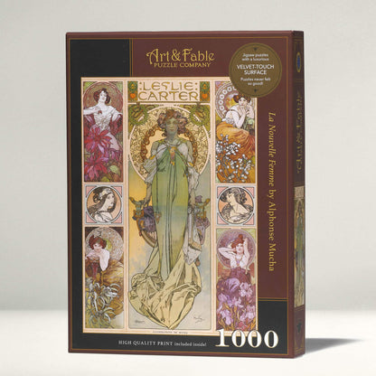 La Nouvelle Femme by Alphonse Mucha, 1000 Piece Puzzle