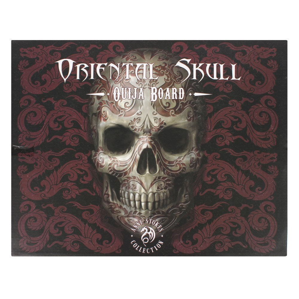 Oriental Skull Spirit Board by Anne Stokes