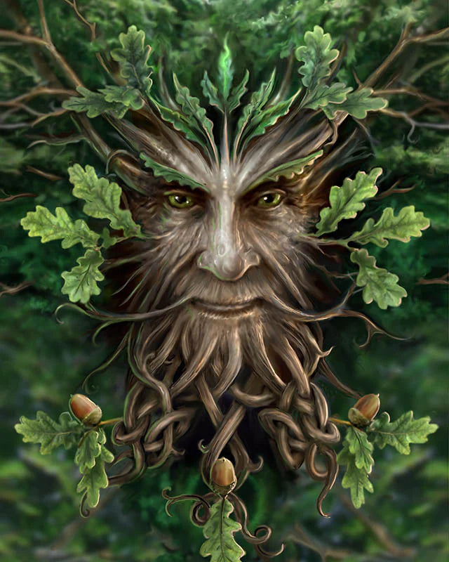 Oak King by Anne Stokes, 250 Piece Wooden Puzzle