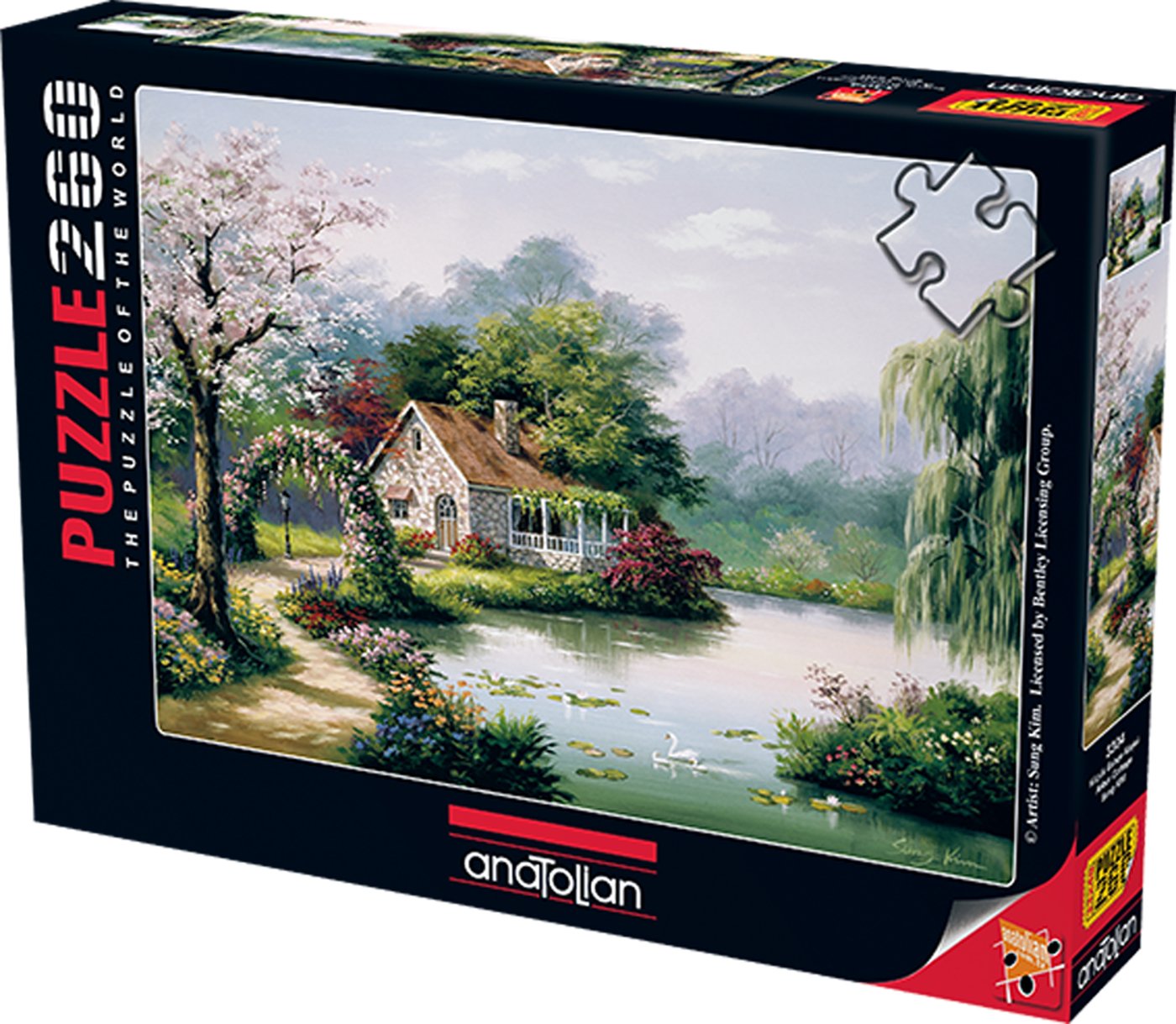 Arbor Cottage by Sung Kim, 260 Piece Puzzle
