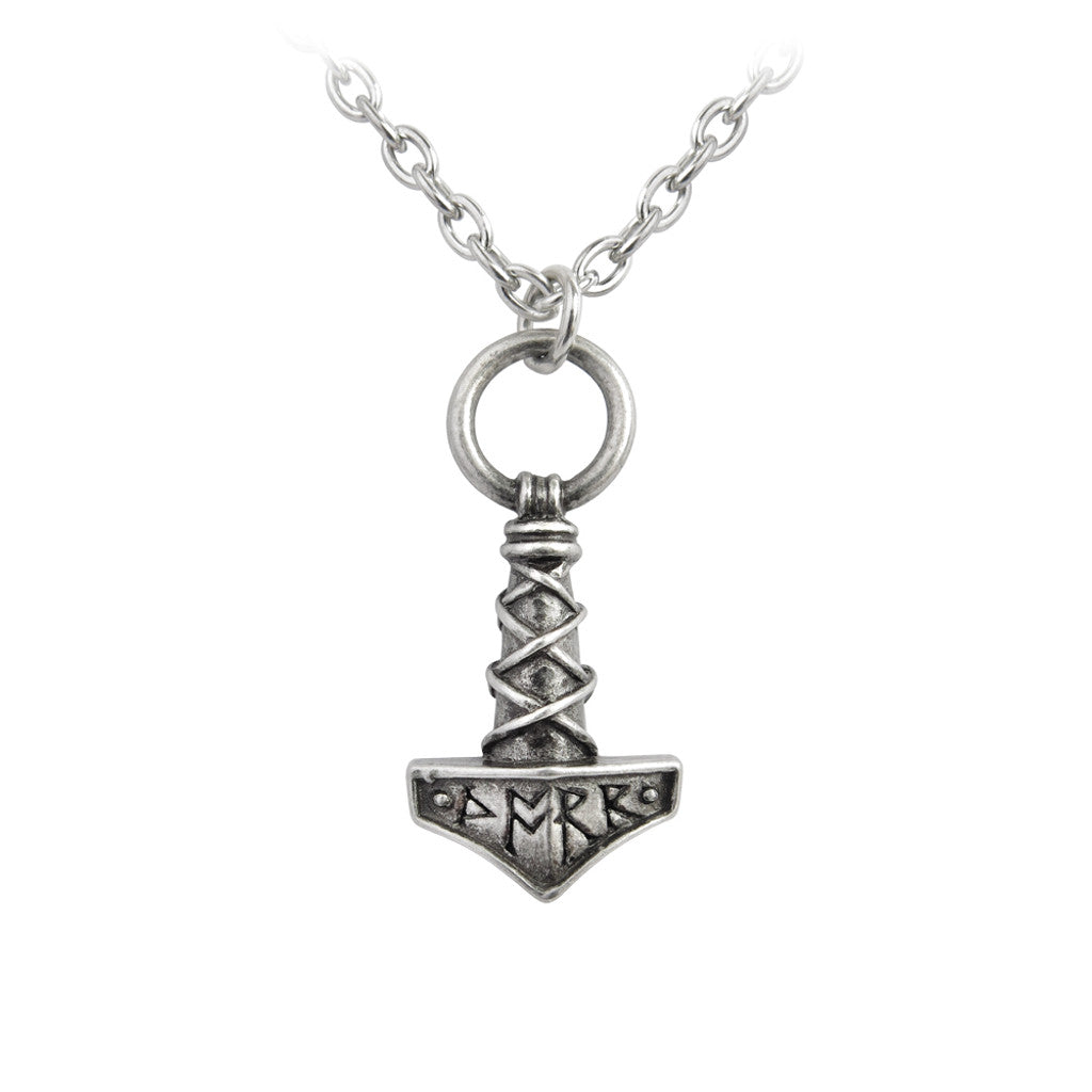Thor's Hammer Amulet Pendant by Alchemy