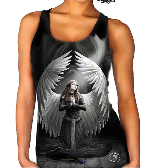 Prayer for the Fallen by Anne Stokes, Vest Top