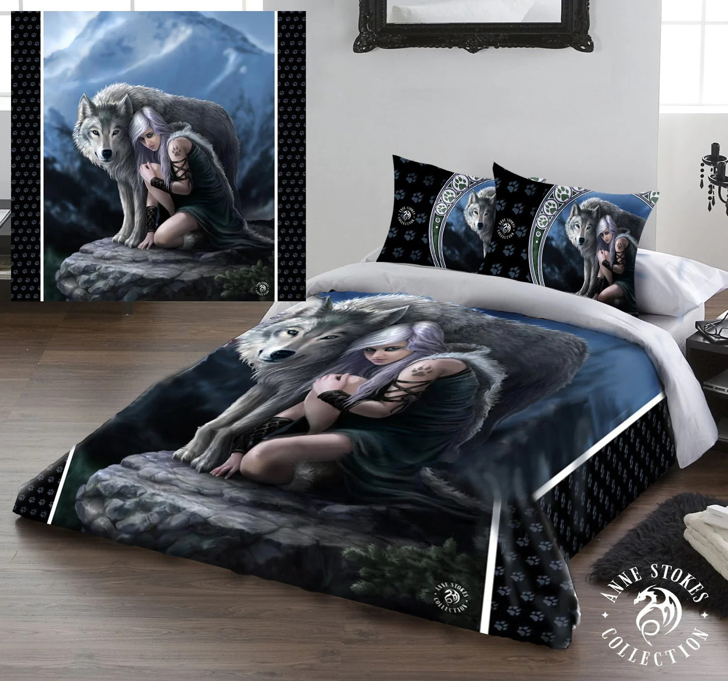 Protector by Anne Stokes, Duvet Set
