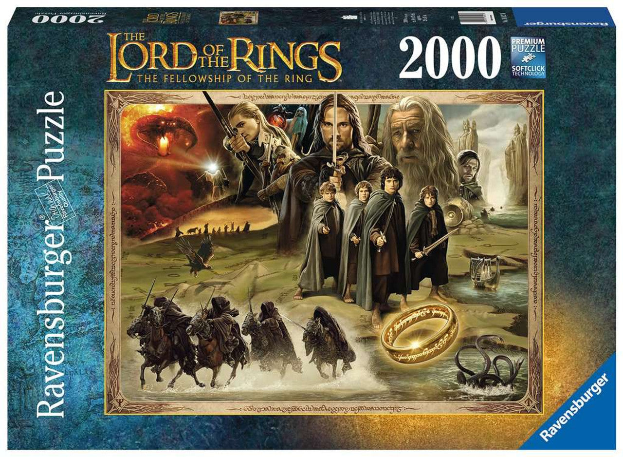 The Lord of the Rings - The Fellowship of the Rings, 2000 Piece Puzzle