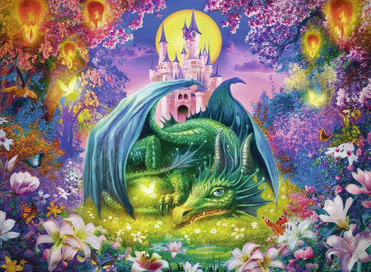 Mystical Dragon af Jan Patrik, puslespil med 300 XXL brikker