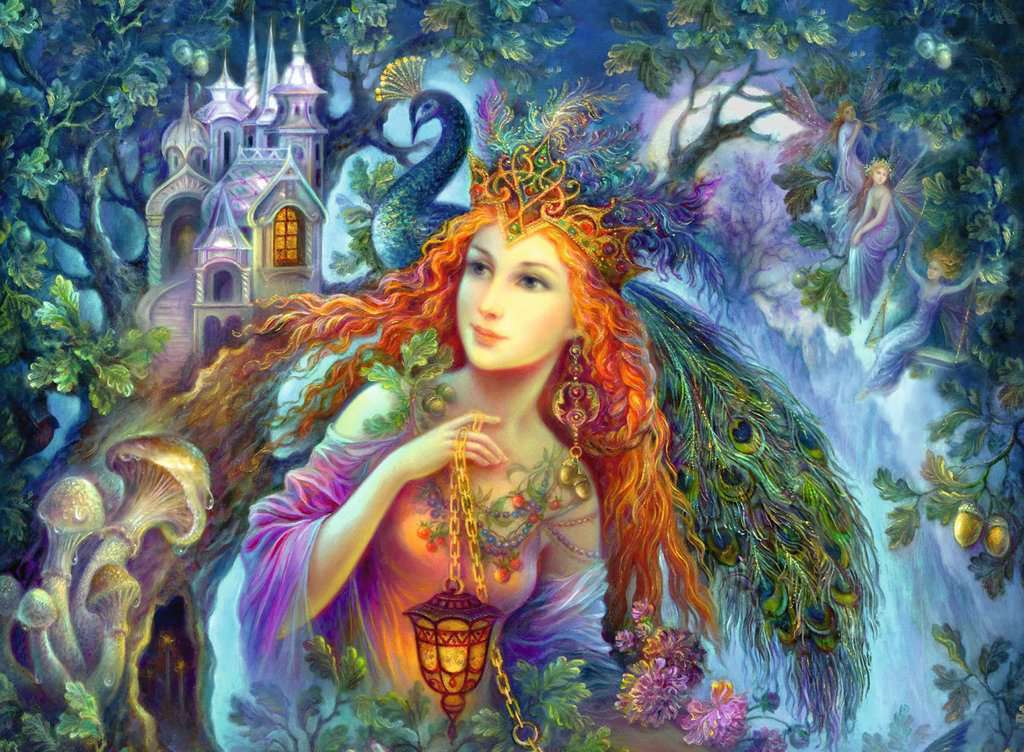 Magic Fairy Dust af Nadia Strelkina, 500 brikker puslespil og krystalkunst