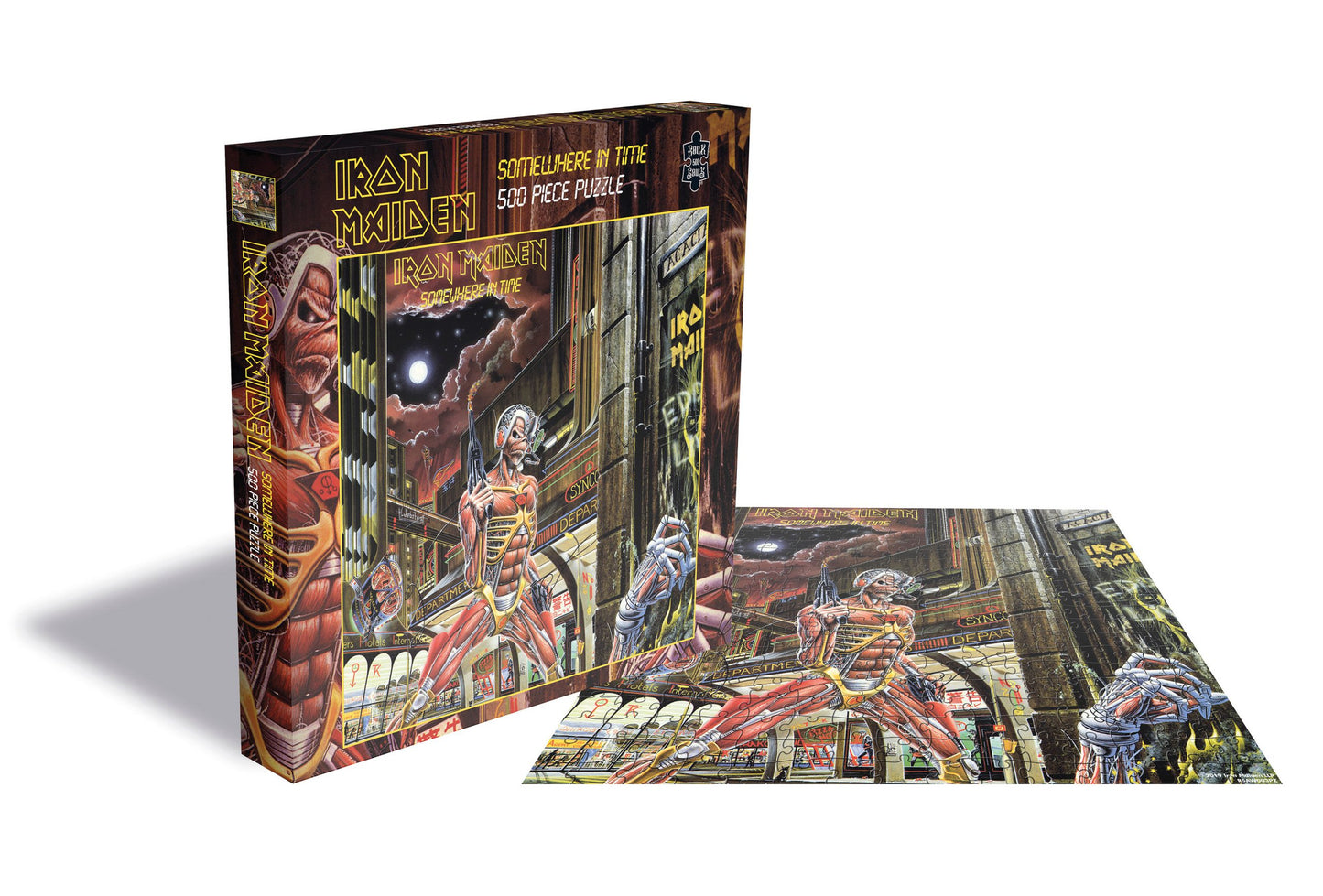 Iron Maiden - Somewhere in Time, 500 Piece Puzzle