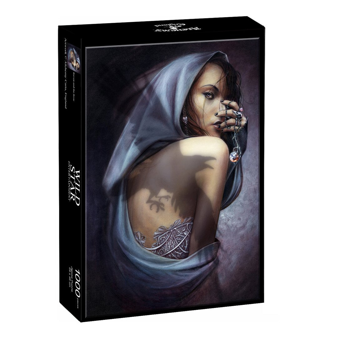 Raven and the Rose by Alchemy Gothic, 1000 Piece Puzzle