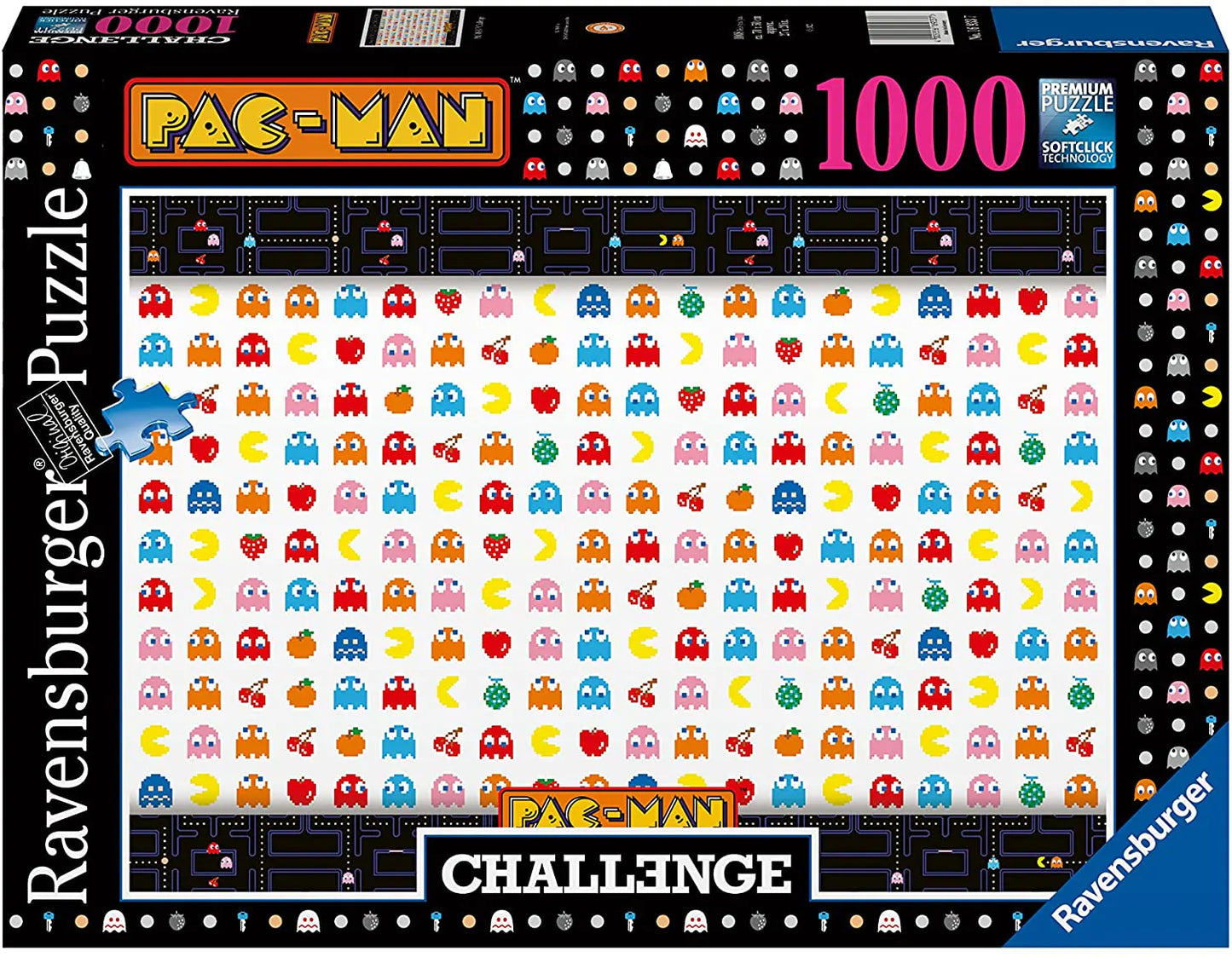 Ravensburger Pac Man Challenge, 1000 Piece Puzzle