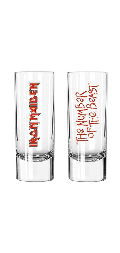 Iron Maiden -The Number of the Beast, Shot Glass Set