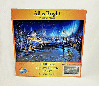 All is Bright af James Meger, 1000 brikker puslespil