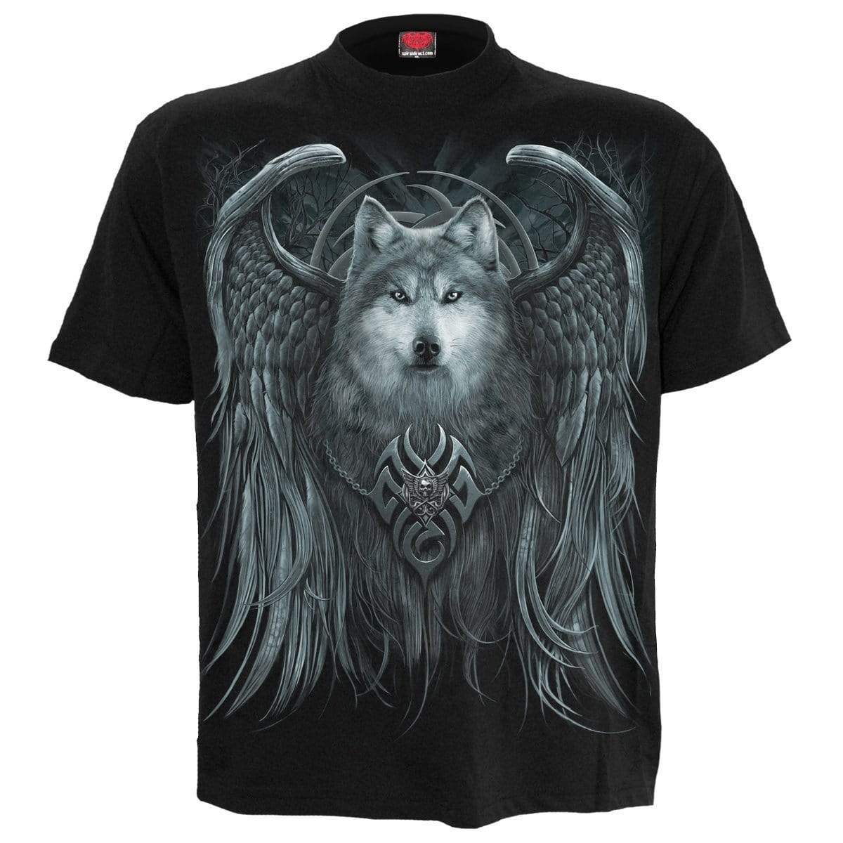 WOLF SPIRIT - T-Shirt Sort