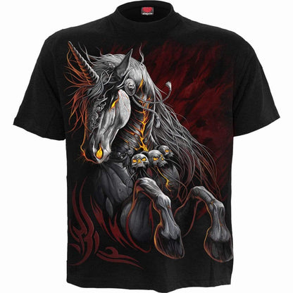 INFERNAL UNICORN - T-Shirt Black