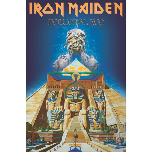 Iron Maiden - Powerslave, tekstur plakat