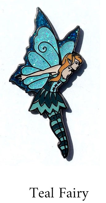 Teal Fairy af Amy Brown, Pin