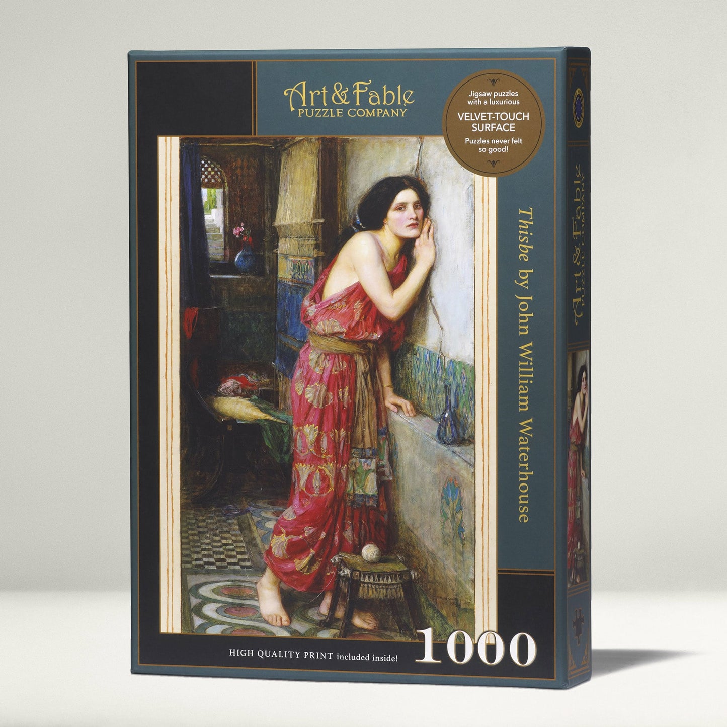 Thisbe by John William Waterhouse, 1000 Piece Puzzle