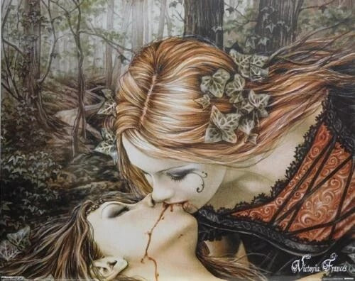 The Kiss af Victoria Frances, 1000 brikker puslespil