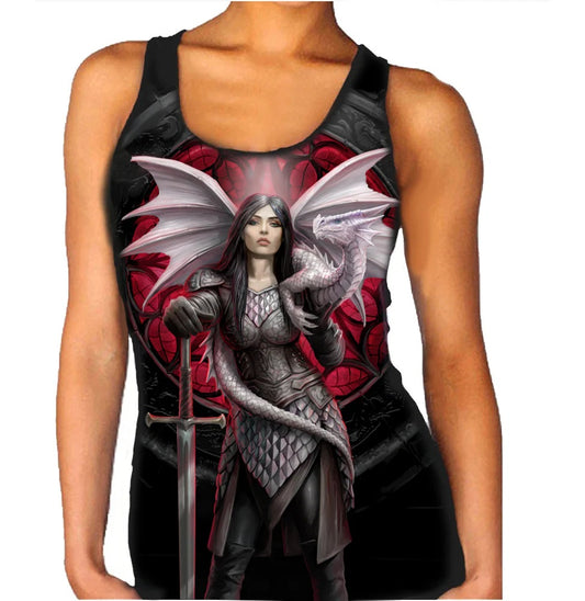 Valour by Anne Stokes, Vest Top