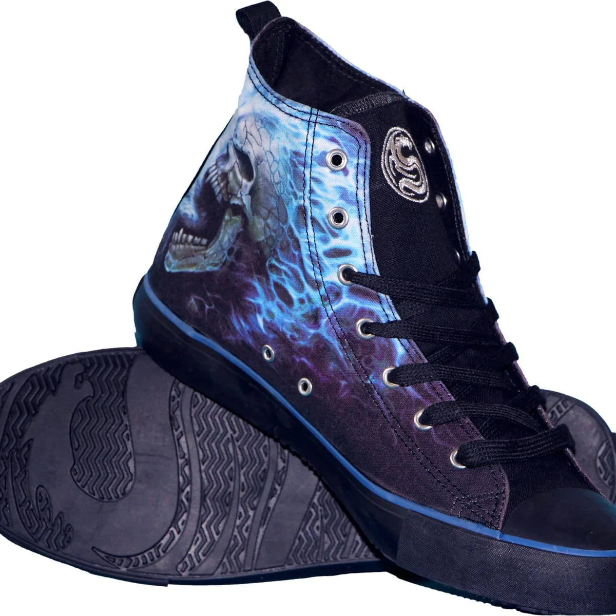 FLAMING SPINE - Sneakers - Dame High Top Laceup