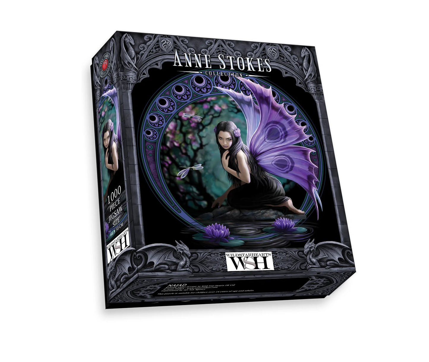 Naiad af Anne Stokes, 1000 Piece Limited Edition-puslespil