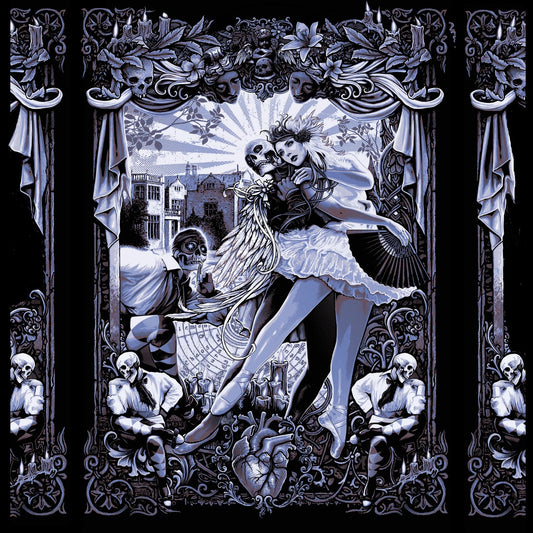 Black Heart Ballet af Chris Lovell, Fleece-tæppe