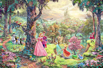 Sleeping Beauty by Thomas Kinkade, 1000 Piece Puzzle