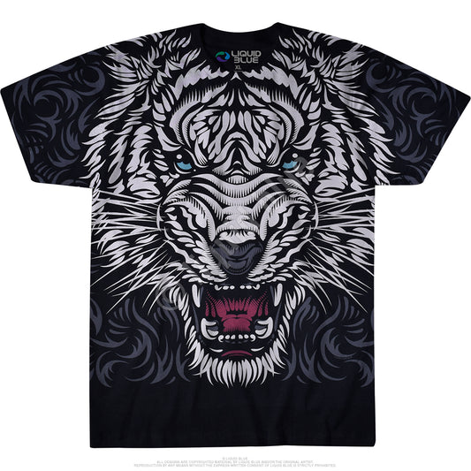 White Tiger Stare van Liquid Blue, T-shirt