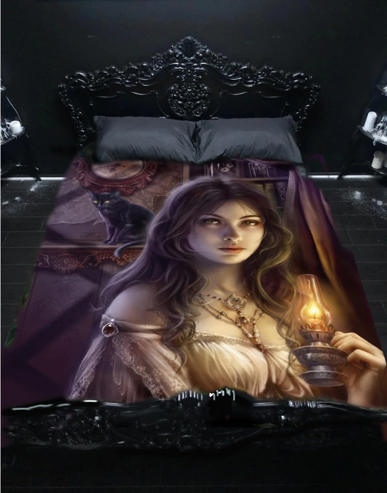 The Witching Hour af Cris Ortega, Fleece sengetæppetæppe
