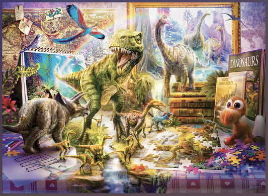 Dino Toys Come Alive af Jan Patrik, 1000 brikker puslespil