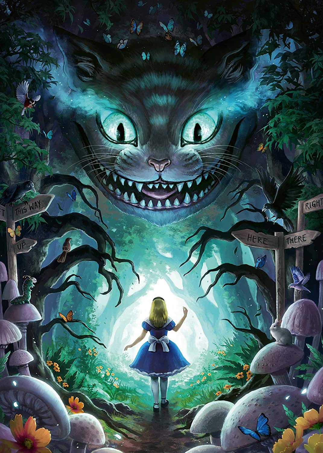 Adventures with Alice by Jonas Jodicke (Jo Joes) 1000 Piece Puzzle