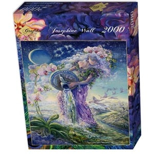 Signs of the Zodiac Aquarius by Josephine Wall, 2000 Piece Puzzle