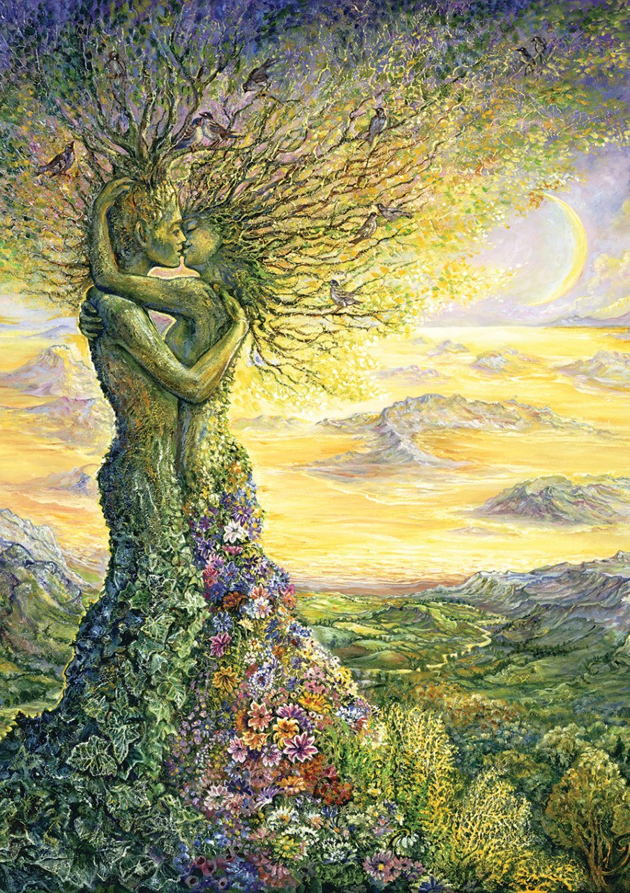 Nature's Love by Josephine Wall, 1000 Piece Puzzle