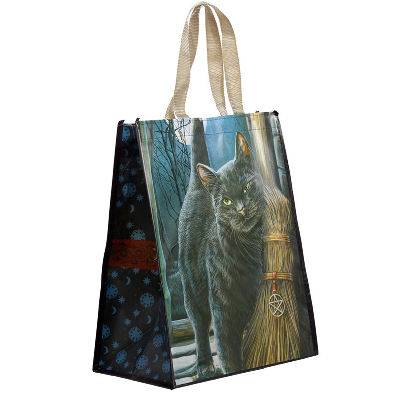 Lisa Parker A Brush with Magick Cats Reusable Shopping Bag