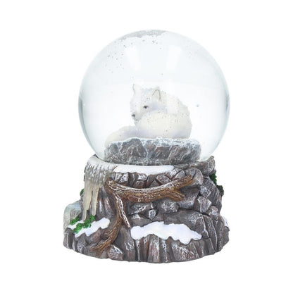 Lisa Parker Guardian of the North Wolf, Snow globe