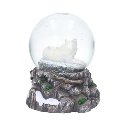 Lisa Parker Guardian of the North Wolf, Snow globe