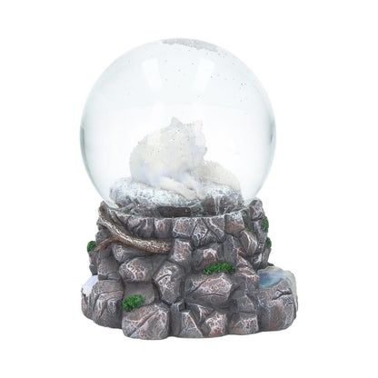 Lisa Parker Guardian of the North Wolf, Snow globe