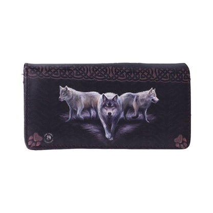 Anne Stokes Soul Bond Wolf Embossed Purse