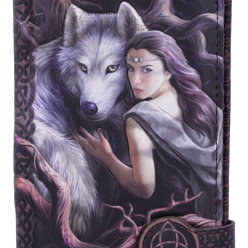 Anne Stokes Soul Bond Wolf Embossed Purse