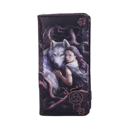 Anne Stokes Soul Bond Wolf Embossed Purse