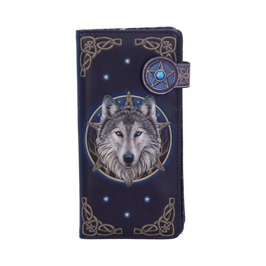Lisa Parker Wild One Wolf portemonnee met reliëf