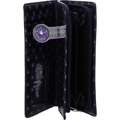 Lisa Parker The Charmed One Pentagram Cat Embossed Purse