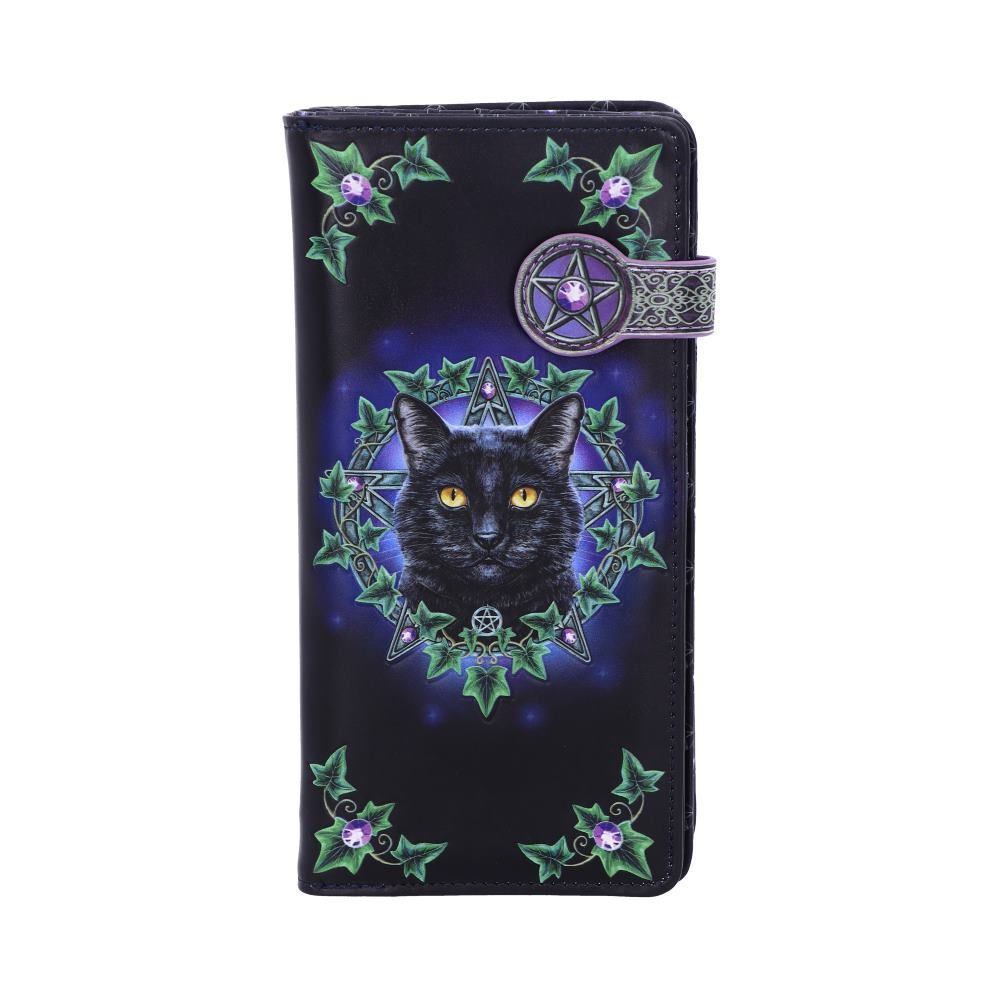 Lisa Parker The Charmed One Pentagram Cat portemonnee met reliëf